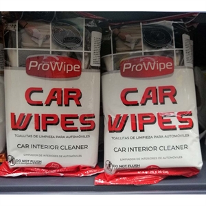 Chusteczki do czyszczenia samochodu