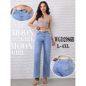 Jeansy damskie L-4XL