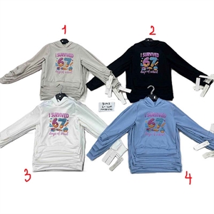 Bluza dziewczęca z kapturem (6-16)