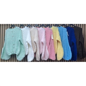 Sweter damski zapinany na guziki - Produkt Włoski