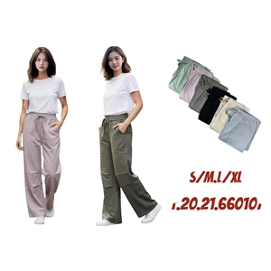 Spodnie damskie szerokie nogawki (S/M-L/XL)