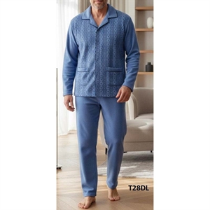 Piżama męska ocieplana (M-3XL)