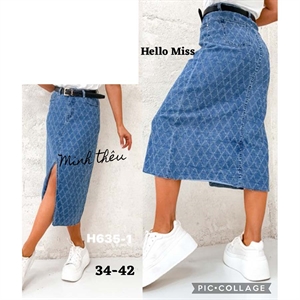 Spódnica jeansowa damska  34-42