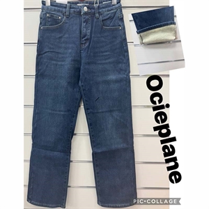 Jeansy ocieplane damskie  XS-XL