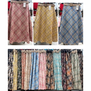 Spódnica zamszowa damska produkt Włoski