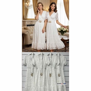 Sukienka damska z paskiem produkt Włoski