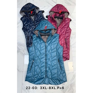 Kamizelka damska Big Size  3XL-8XL