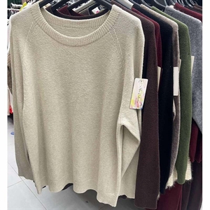 Sweter damski okrągły