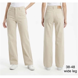 Jeansy szerokie nogawki  38-48