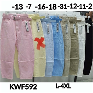 Jeansy balloon  L-4XL