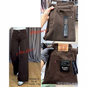 Jeansy szerokie nogawki  34-42