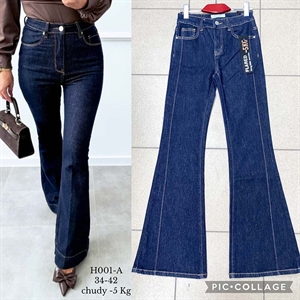 Jeansy dzwony damskie  34-42