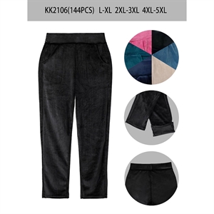 Spodnie welurowe (L-5XL)