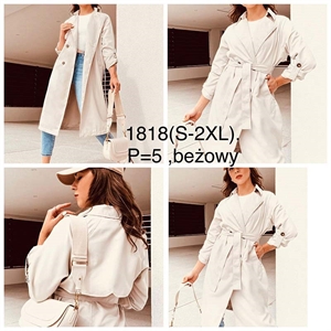 Płaszcz damski S-2XL