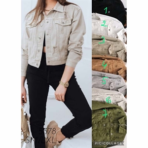 Kurtka jeansowa damska  S/M-L/XL