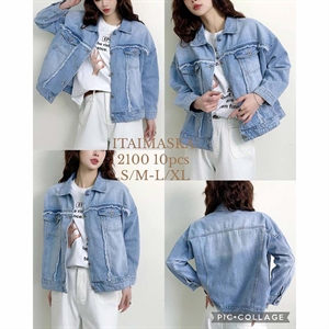 Kurtka jeansowa damska  S/M-L/XL