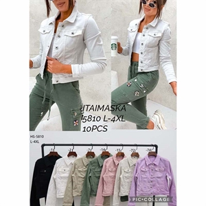 Kurtka jeansowa damska  L-4XL