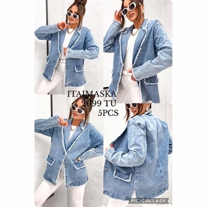 Kurtka jeansowa damska