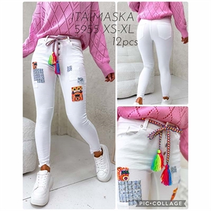 Jeansy damskie  XS-XL