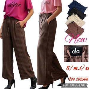 Spodnie szerokie nogawki damskie  S/M-L/XL