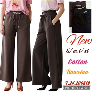 Spodnie szerokie nogawki damskie  S/M-L/XL