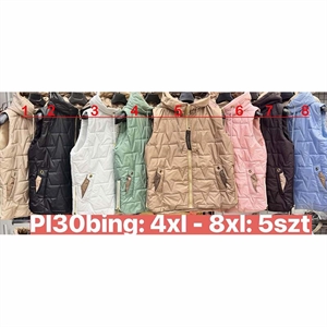 Kamizelka damska Big Size  4XL-8XL