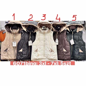 Kamizelka damska Big Size  3XL-7XL