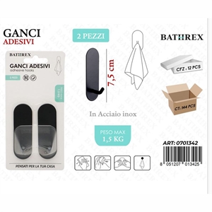 Haczyki samoprzylepne