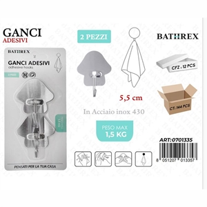 Haczyki samoprzylepne