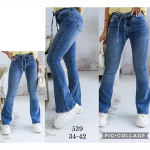 Jeansy dzwony damskie  34-42