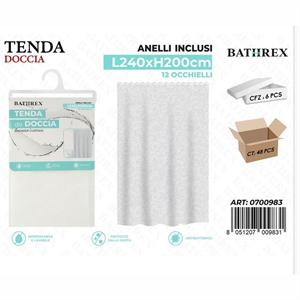 Zasłona prysznicowa 240x200cm