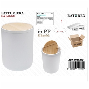 Kosz na śmieci w łazience