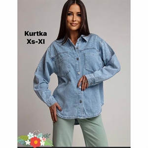 Kurtka jeansowa damska  XS-XL