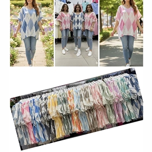 Bluzka dzianinowa damska - Produkt Włoski