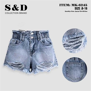 Szorty jeansowe 8-16 lat