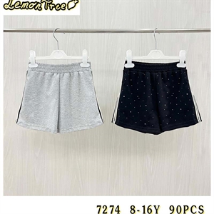 Szorty dziewczęce  8-16 lat