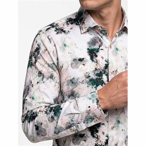 Koszula męska cyfrowy nadruk krój slim fit produkt Turecki  M-2XL