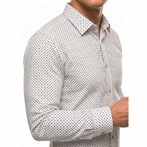 Koszula męska cyfrowy nadruk krój slim fit produkt Turecki  M-2XL