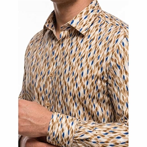 Koszula męska cyfrowy nadruk krój slim fit produkt Turecki  M-2XL