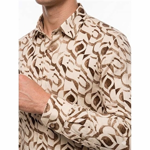 Koszula męska cyfrowy nadruk krój slim fit produkt Turecki  M-2XL