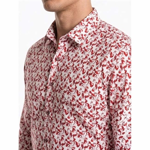 Koszula męska cyfrowy nadruk krój slim fit produkt Turecki  M-2XL
