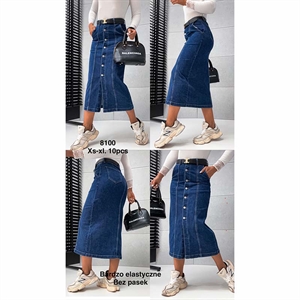 Spódnica jeansowa damska  XS-XL