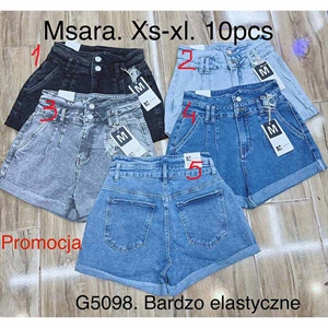 Szorty jeansowe damskie M'sara  XS-XL