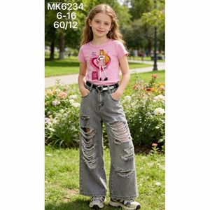 Jeansy dziewczęce  6-16 lat