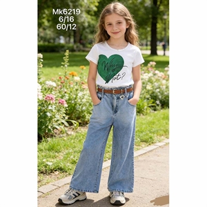 Jeansy dziewczęce  6-16 lat