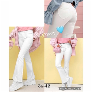 Jeansy dzwony damskie  34-42