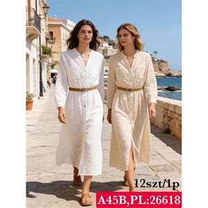 Sukienka koszulowa damska