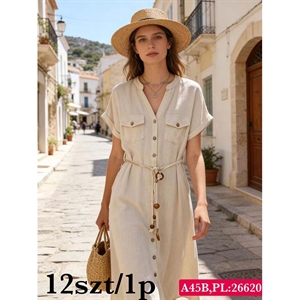 Sukienka koszulowa damska