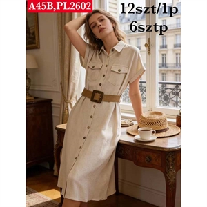 Sukienka koszulowa damska