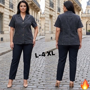 Marynarka jeansowa damska  L-4XL